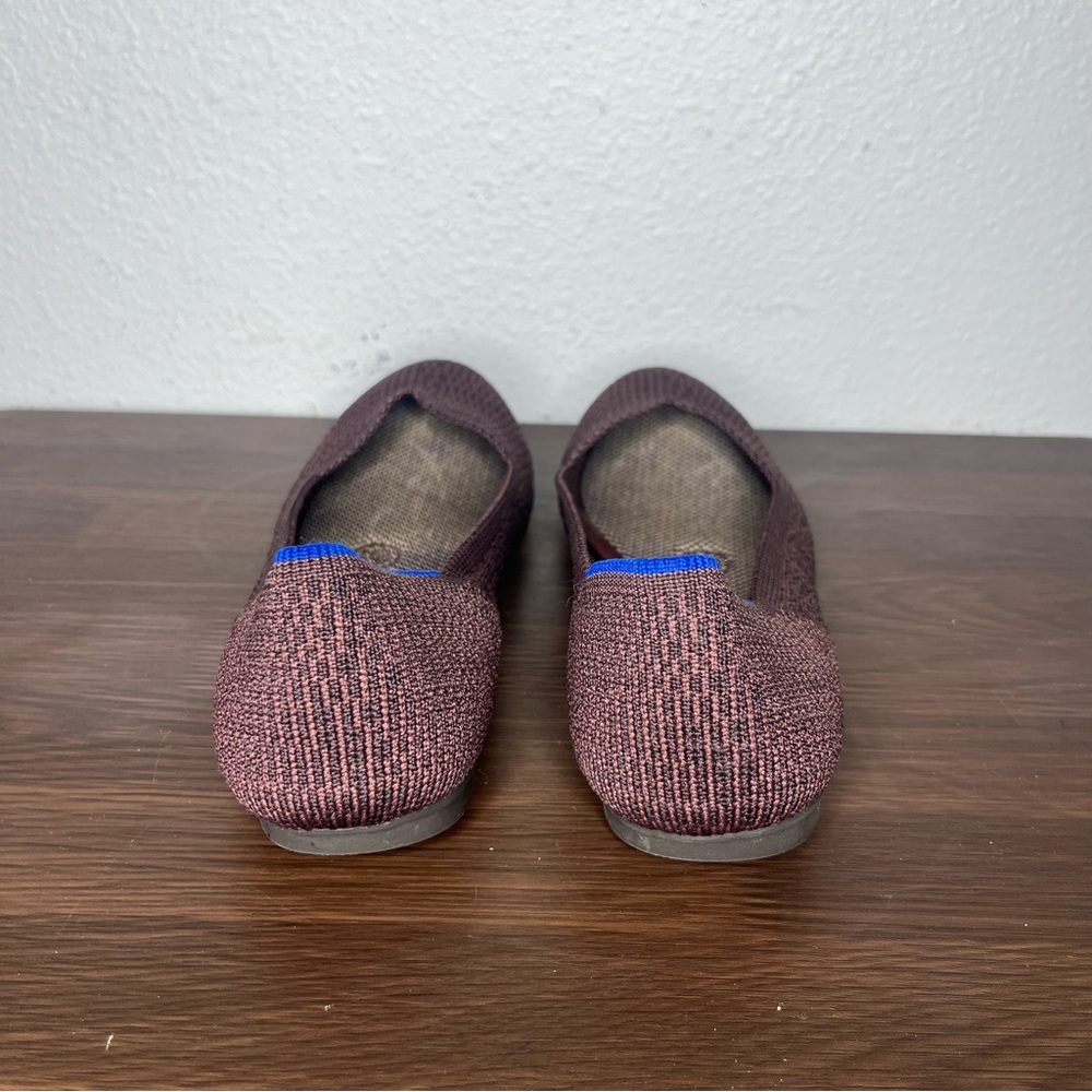 Rothy’s Brown Truffle Python The Flat Round Toe B… - image 5